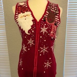 Christmas sweater vest